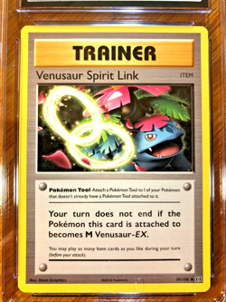Venusaur Spirit Link Uncommon #89 - CGC GEM MINT 10 - 2016 Evolutions - Pokemon - Image 2