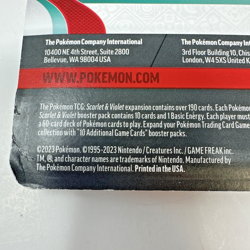 Pokemon TCG - Scarlet and Purple - Blister Pack of 3 Arcanin & Oyacata Boosters 820650853289 - Image 3