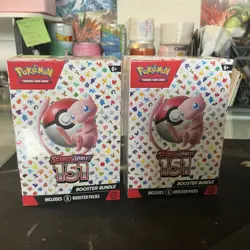 Pokemon TCG Scarlet and Violet 151 Booster Bundle Sealed LOT OF 2 - Image 1