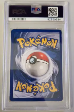 2000 Pokemon Rocket Dark Dragonite Holo 1st Edition PSA 9 Mint - Image 3