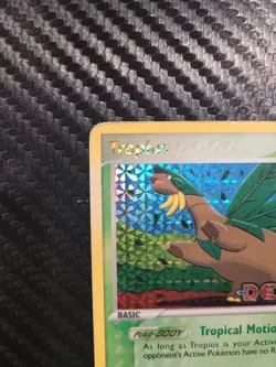 2005 Pokemon EX Deoxys Rare Stamped Holo #27/107 Tropius Reverse Foil MP - Image 5