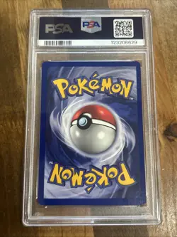 Graded PSA 9 1999 Pokemon Fossil Psyduck #53 - Image 2