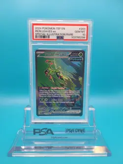 2024 Pokemon Temporal Forces Special Illustration Rare #203 IRON LEAVES: PSA 10 - Image 1