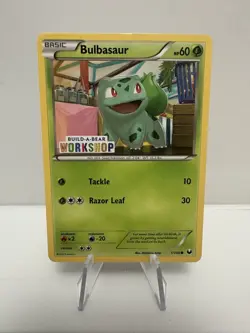 Bulbasaur 1/108 Build-A-Bear Workshop Stamped Dark Explorers Pokemon TCG LP - Image 1