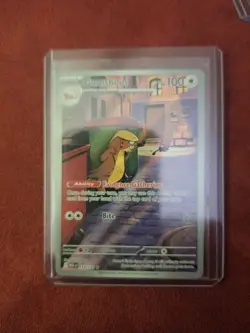 Gumshoos 153/132 Full Art Holo Illustration Rare Mega Evolution Pokemon 2025 - Image 1
