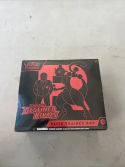 Factory Sealed Pokemon Scarlet & Violet Destined Rivals ETB Elite Trainer Box - Image 1