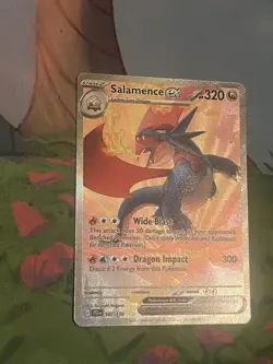Pokemon TCG Salamence EX 187/159 Journey Together SIR - Image 2