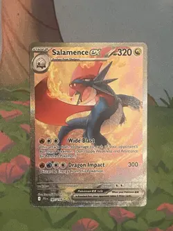 Pokemon TCG Salamence EX 187/159 Journey Together SIR - Image 3