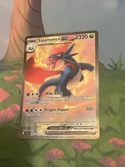 Pokemon TCG Salamence EX 187/159 Journey Together SIR - Image 4