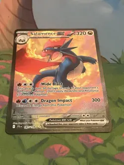 Pokemon TCG Salamence EX 187/159 Journey Together SIR - Image 5