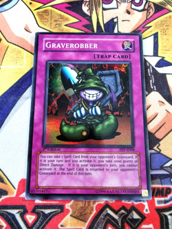 Graverobber psv-e008 1st Edition (LP) Super Rare Yu-Gi-Oh! - Image 1