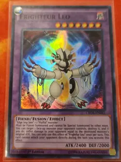 Yugioh Frightfur Leo CROS-EN041 Super Rare 1st Ed NM - Image 1