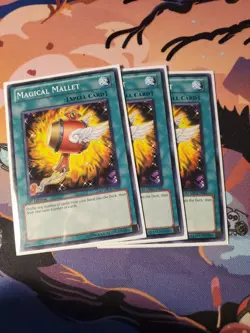 RYMP-EN065 x3 Magical Mallet Common Excellent Conditon Yugioh - Image 1