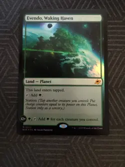 mtg evendo, waking haven foil edge of eternities - Image 1