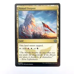 mtg magic nomad outpost tarkir ENGLISH avant-poste nomade 4 available - Image 1