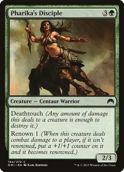 Pharika's Disciple 4x FOIL ORI MTG Magic Origins Common MINT green - Image 1