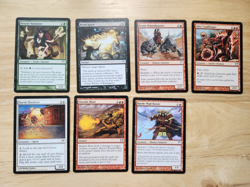 MTG - Champions of Kamigawa - 7 Card lot -- 2U -- 5C -- LP/MP - Image 1