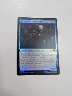 MTG - Chameleon, Master of Disguise (Foil) - Marvel's Spider-Man NM/M Condition - Image 1