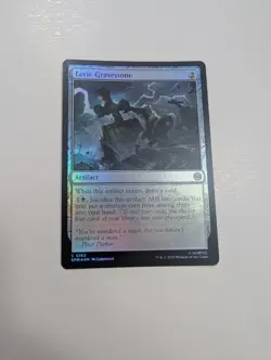 MTG - Eerie Gravestone (Foil) - Marvel's Spider-Man NM/M Condition - Image 1