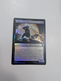 MTG - Spider-Man Noir (Foil) - Marvel's Spider-Man NM/M Condition - Image 1