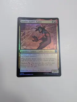 MTG - Scarlet Spider, Kaine (Foil) - Marvel's Spider-Man NM/M Condition - Image 1