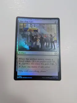 MTG - Hot Dog Cart (Foil) - Marvel's Spider-Man NM/M Condition - Image 1