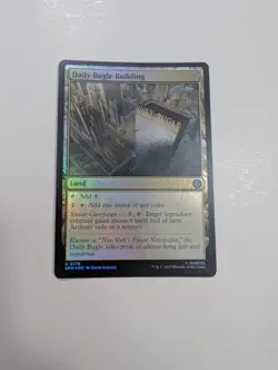 MTG - Daily Bugle Building (Foil) - Marvel's Spider-Man NM/M Condition - Image 1