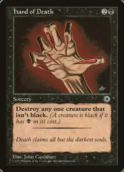 MTG Hand of Death ** Portal ** English - Image 1