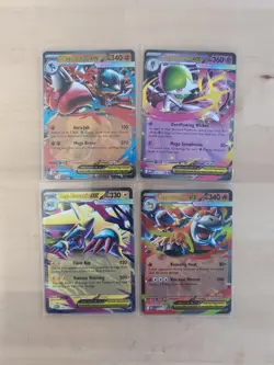 Pokemon Mega Evolutions Ex Lot Of 4 - Image 1