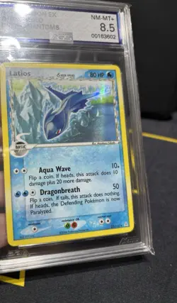 2006 Pokemon Ex Latios Holo Holon Phantoms #22 AGS 8.5 - Image 3