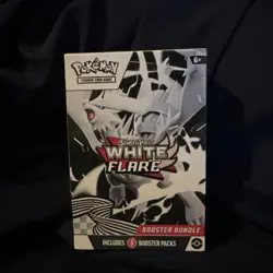Pokemon White Flare SV10.5 Booster Bundle New And Factory Sealed - Image 1