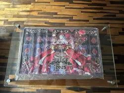 YUGIOH: Official Playmat: MALISS 2025 JUDGE PLAYMAT - NM sealed condition - Image 1
