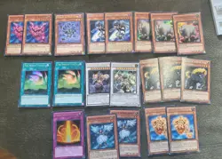 Yugioh Nordic NM/LP Lot, Ultimate Rare Loki and Thor! - Image 1