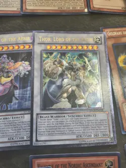 Yugioh Nordic NM/LP Lot, Ultimate Rare Loki and Thor! - Image 2