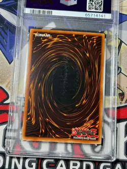 Yugioh PSA 9 Sacred Phoenix of Nephthys FET-EN005 1st Edition Ultra Rare - Image 3