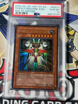 Yugioh PSA 10 Perfect Machine King RDS-EN012 1st Edition Ultra Rare - Image 2
