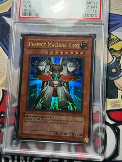 Yugioh PSA 10 Perfect Machine King RDS-EN012 1st Edition Ultra Rare - Image 3
