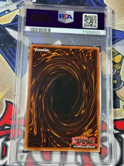 Yugioh PSA 10 Dark Eradicator Warlock SD6-EN001 1st Edition Ultra Rare - Image 4