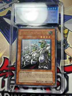 Yugioh CGC 9 Goblin Elite Attack Force CRV-EN020 1st Edition Ultimate Rare - Image 2