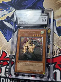 Yugioh CGC 10 Combo Master CDIP-EN029 1st Edition Ultimate Rare - Image 2