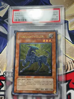 Yugioh PSA 9 Wroughtweiler CRV-EN012 1st Edition Ultimate Rare - Image 2