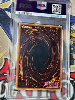 Yugioh PSA 9 Evil Hero Malicious Edge GLAS-EN003 1st Edition Ultimate Rare - Image 4