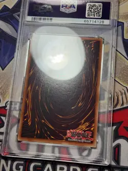 Yugioh PSA 9 Blue-Eyes White Dragon LOB-EN001 'EN' 2004 Secret Rare - Image 4