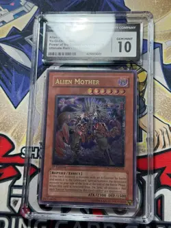 Yugioh CGC 10 Alien Mother POTD-EN028 1st Edition Ultimate Rare - Image 2