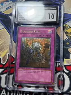 Yugioh CGC 10 Blasting Fuse CDIP-EN049 1st Edition Ultimate Rare - Image 2