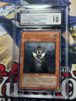 Yugioh CGC 10 D.D.M. Different Dimension Master CRV-EN032 1st Edition Ultimate - Image 2
