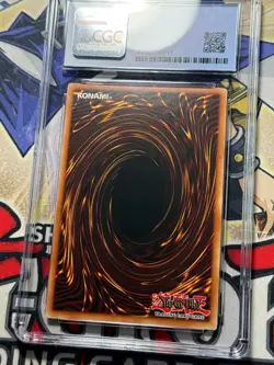 Yugioh CGC 9 Chimeratech Overdragon POTD-EN034 1st Edition Ultimate Rare - Image 5