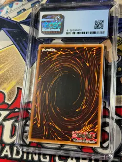 Yugioh CGC 9 Adhesive Explosive SOI-EN011 Ultimate Rare Unlimited Clean Card - Image 4