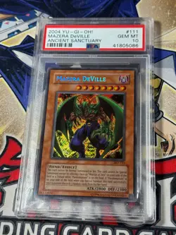 Yugioh PSA 10 Mazera DeVille AST-111 Secret Rare Unlimited - Image 1