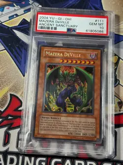 Yugioh PSA 10 Mazera DeVille AST-111 Secret Rare Unlimited - Image 2